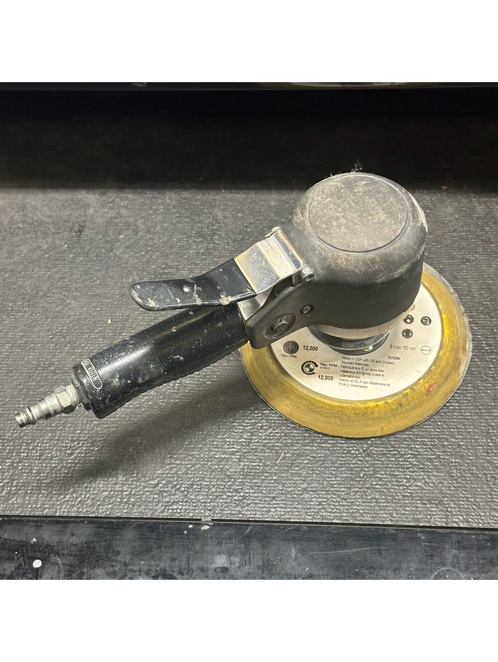 Ingersoll Rand 6" Pneumatic Random Orbital Sander 12,000 RPM Air Tool